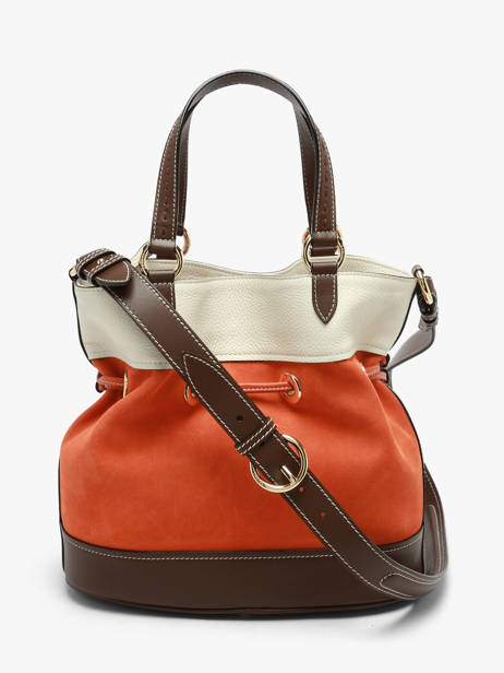 Handtas Premier Flirt Leder Lancel Oranje premier flirt A13372 ander zicht 5